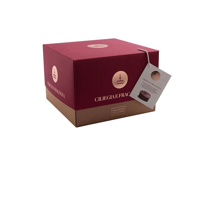 Panettone Fiasconaro baies sauvages et cerises 1000g