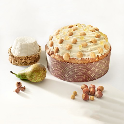 PANETTONE ANNA RICOTTA ET POIRES 1 KG SAL DE RISO