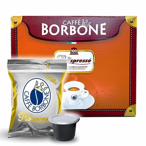 Capsules Caffè Borbone Nespresso Respresso Oro Lungo (100 capsules)