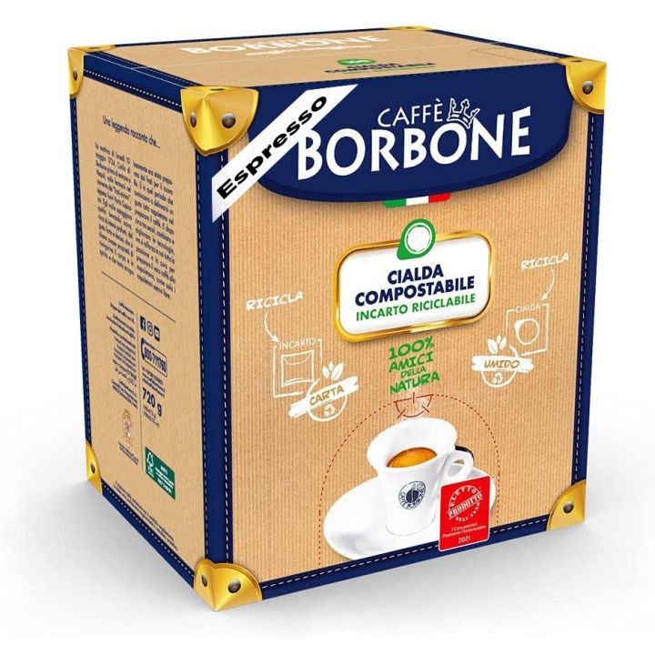 Dosettes de café Caffè Borbone Rossa (150 dosettes)